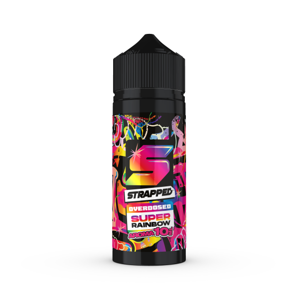 Strapped Overdosed - Super Rainbow 10/120ml Steuerware DE