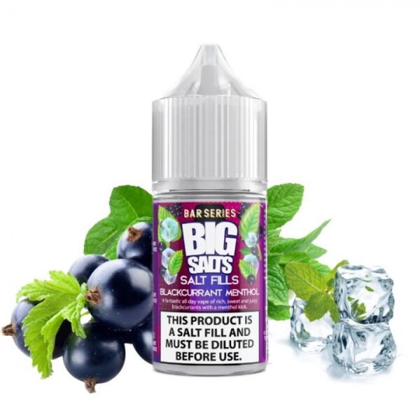 Big Salts Blackcurrant Menthol 10/30ml