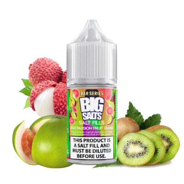 Big Salts Kiwi Passionfruit Guava 10/30ml