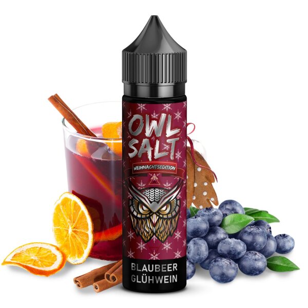 Owl Overdosed - Weihnachtsedition - Blaubeere Glühwein 10/60ml