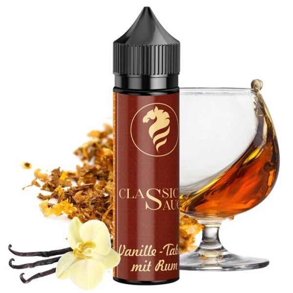 Classic Sauce - Vanille-Tabak mit Rum 10/60ml