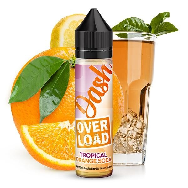 Dash - Overload - Tropical Orange Soda 10/60ml